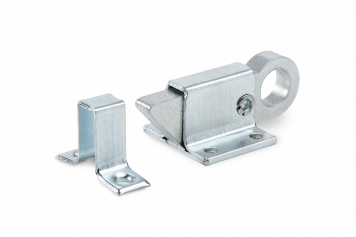 Pestillo pequeño con puente para batientes, ventanas, etc