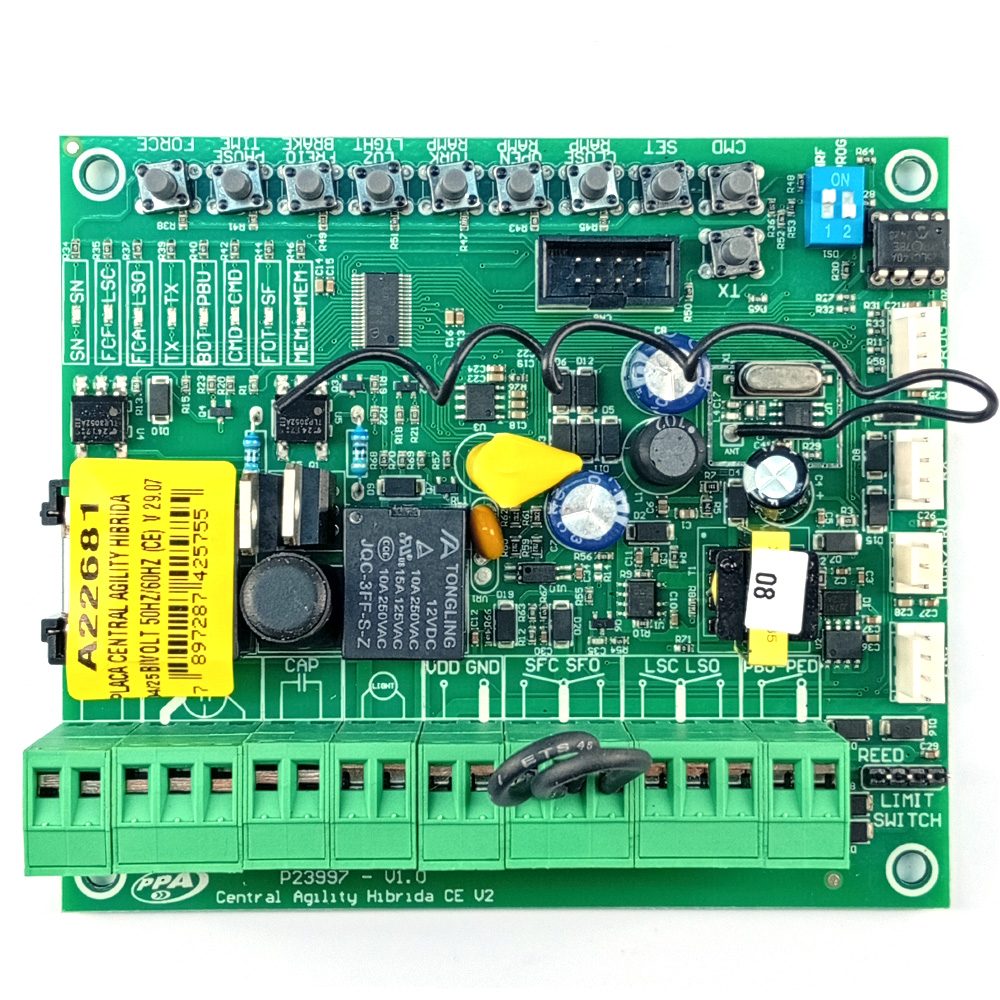 Central Agility Hibrida para motores Mono PPA.