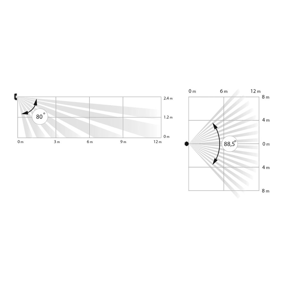 Detector de Movimiento Ajax con cámara integrada AJ-MOTIONCAM-B