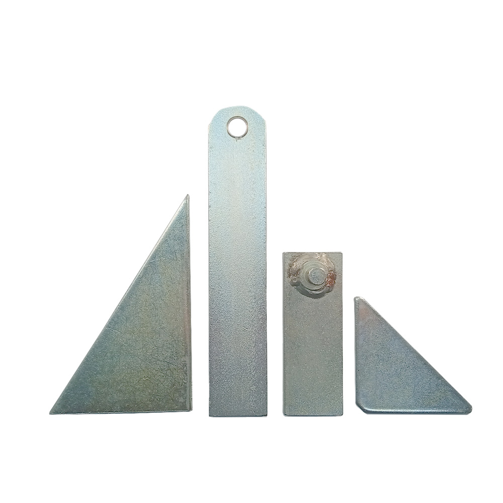 Herrajes completo VULCAN largo (anclaje delantero + trasero + 2 escuadras)