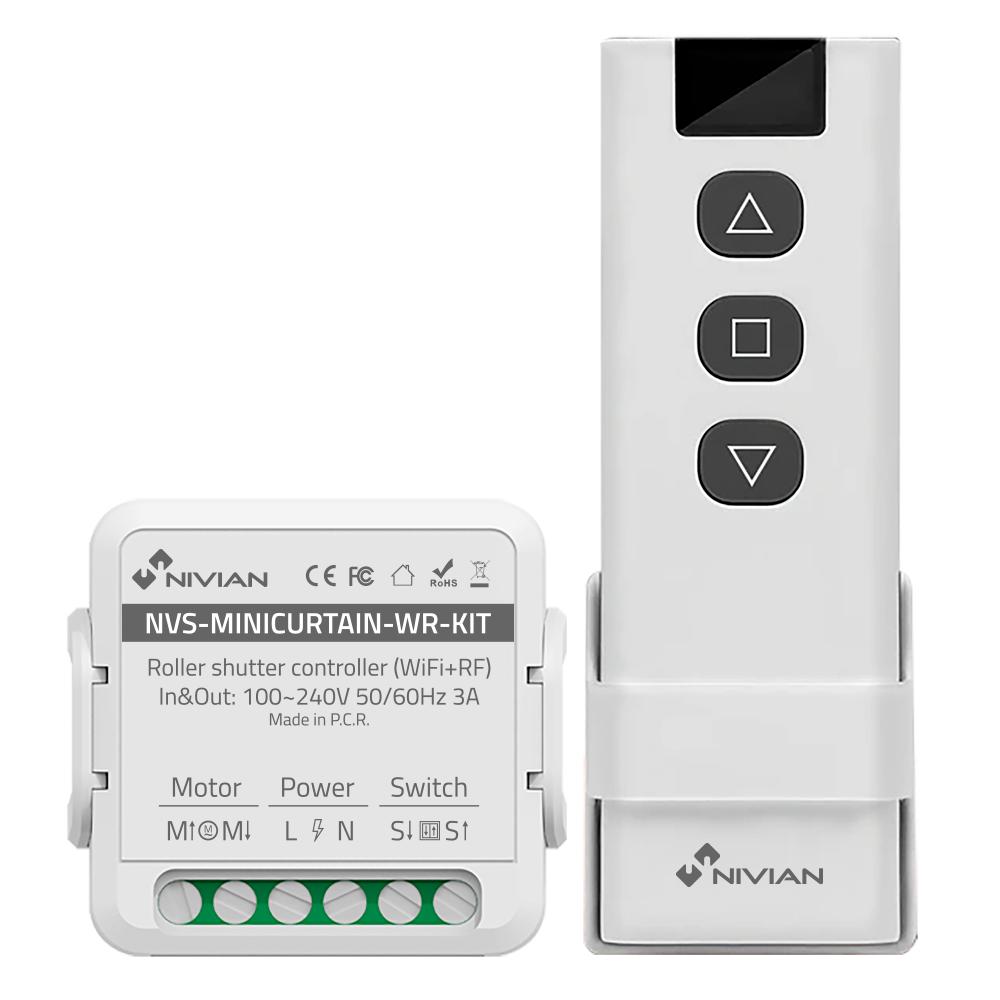 Central Wifi para persianas y ventanas con mando