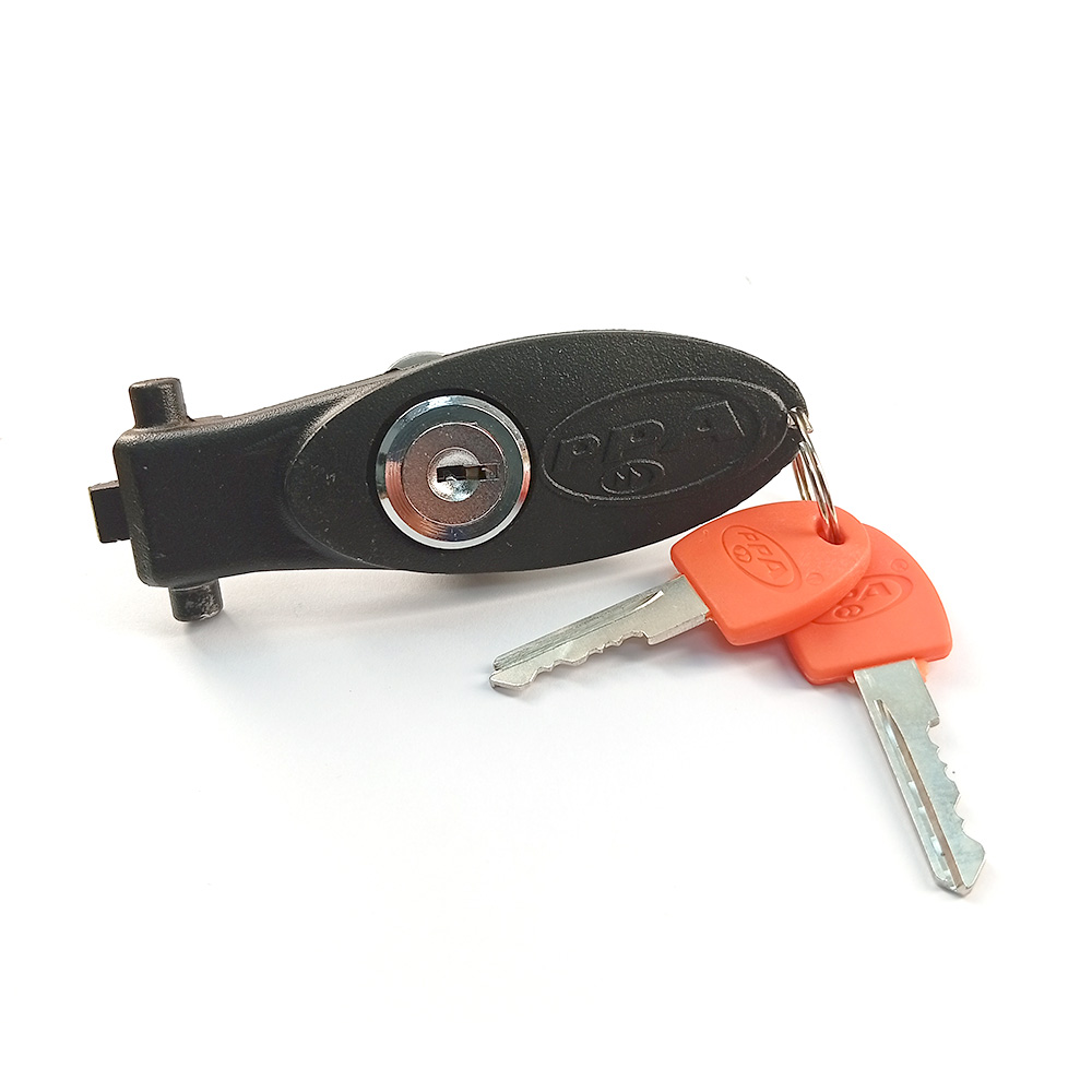 Conjunto Palanca de desbloqueo motores RIO/DZ/CUBE de PPA. Incluye 2 llaves.