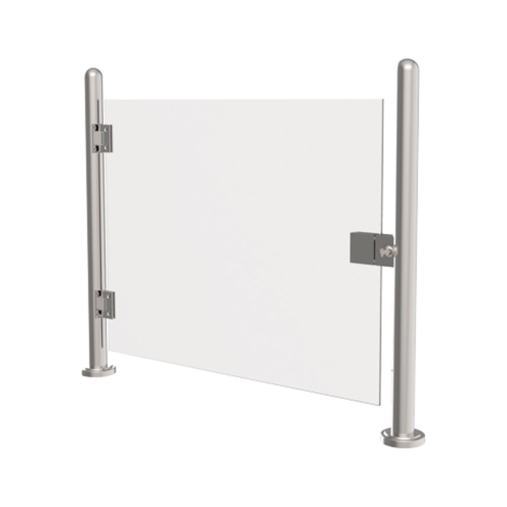 Cerramiento con puerta manual TS-GLASSDOOR-120