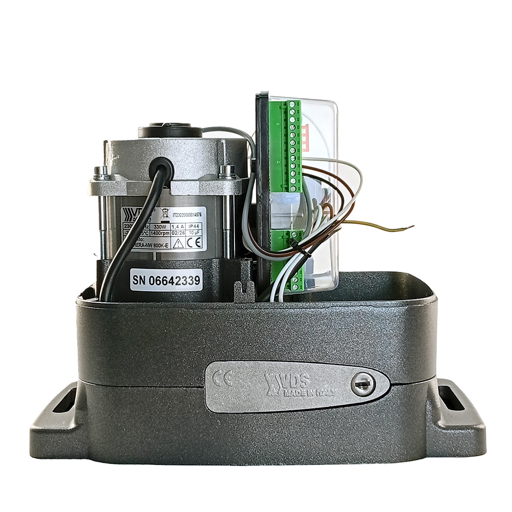 CARRERA 800 motor corredera hasta 800kg residencial VDS abierto frente