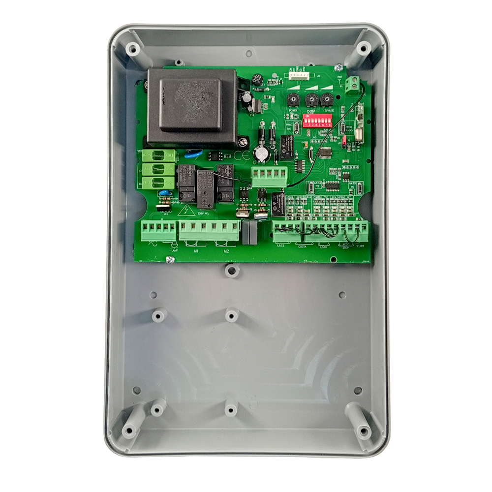 E105/ECO Cuadro de control para puertas batientes de 1 o 2 motores