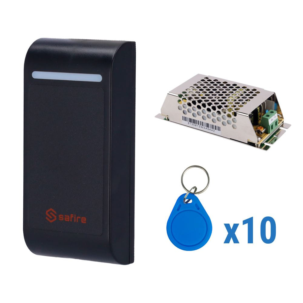 Kit Control de Acceso AC107 con llaves de proximidad EM RFID