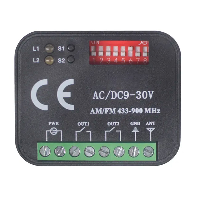Receptor Universal Multimarca 315/433/868Mhz