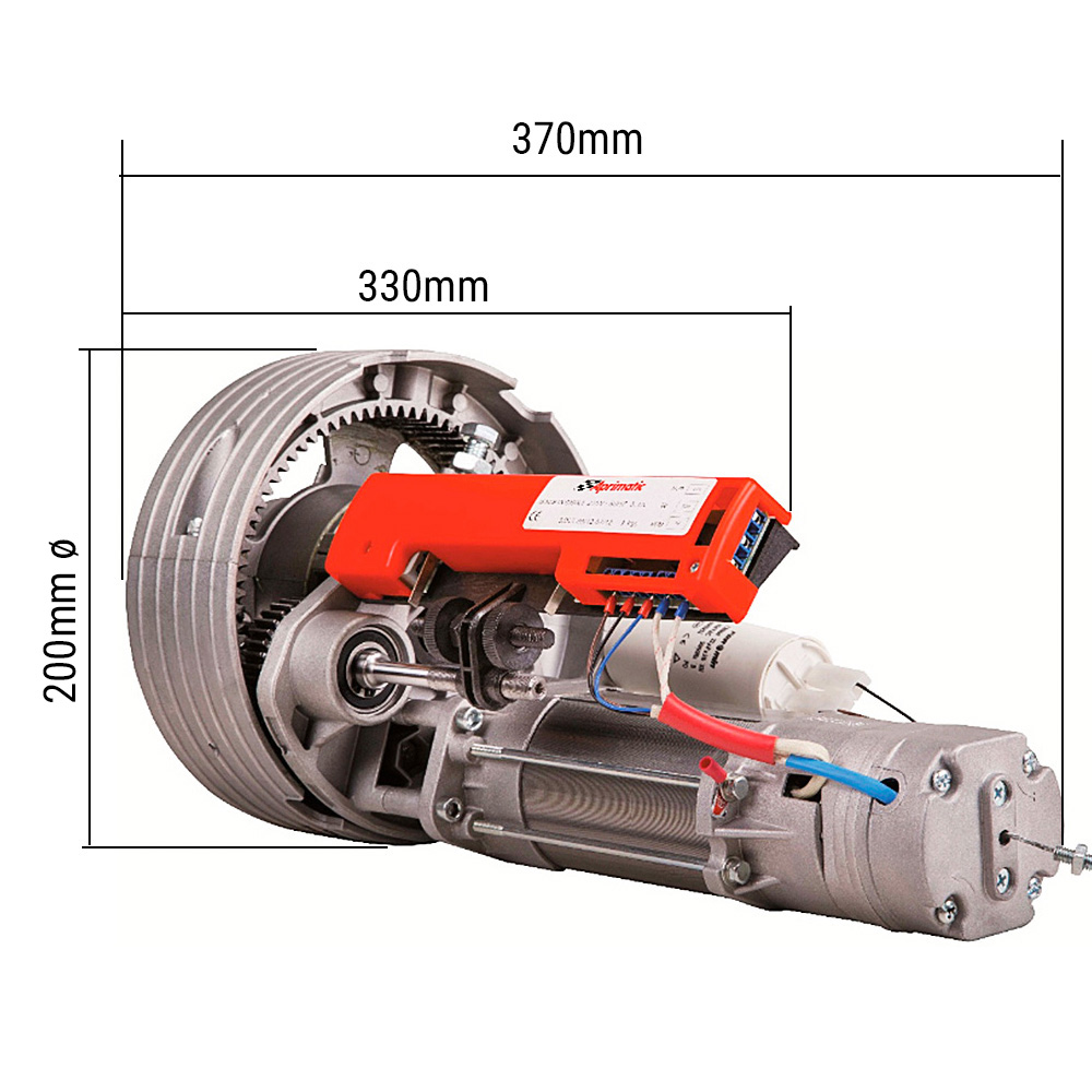 rs180 motor enrollable persianas 180kg VDS medidas